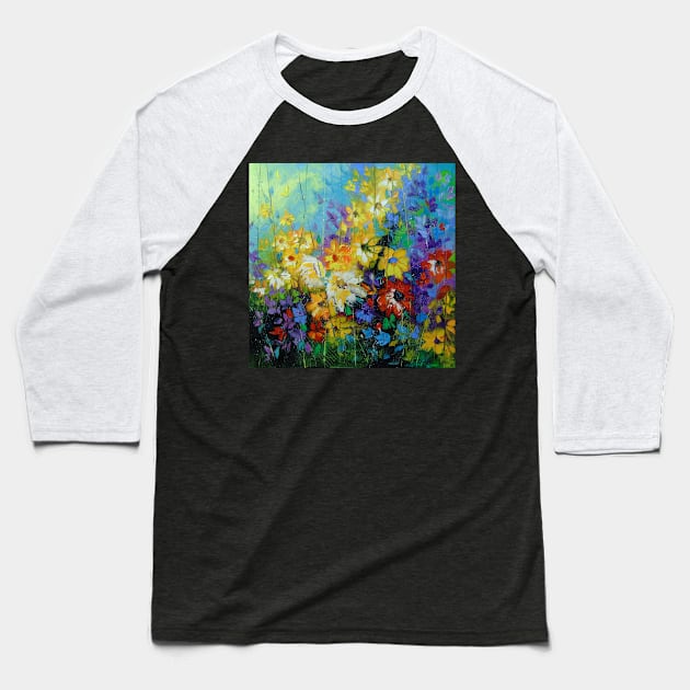 Bright melody Baseball T-Shirt by OLHADARCHUKART